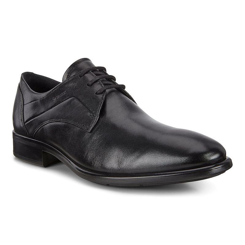 Zapatos Derby Ecco Calcan Para Hombre,Negras,270468-TQW